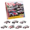 Hot Wheels Mattel 80. Rocznica Zestaw 7 Mini Samochodzików Zabawka JHF01 dla Dzieci od 3 Lat Metalowy