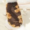 Trendy XS-9XL Winter Puppy Clothes Cute Bear Pattern Warm Fleece Dog Vest Pet Supplies Dog Sweater Vest Pitbull New Year's Gift