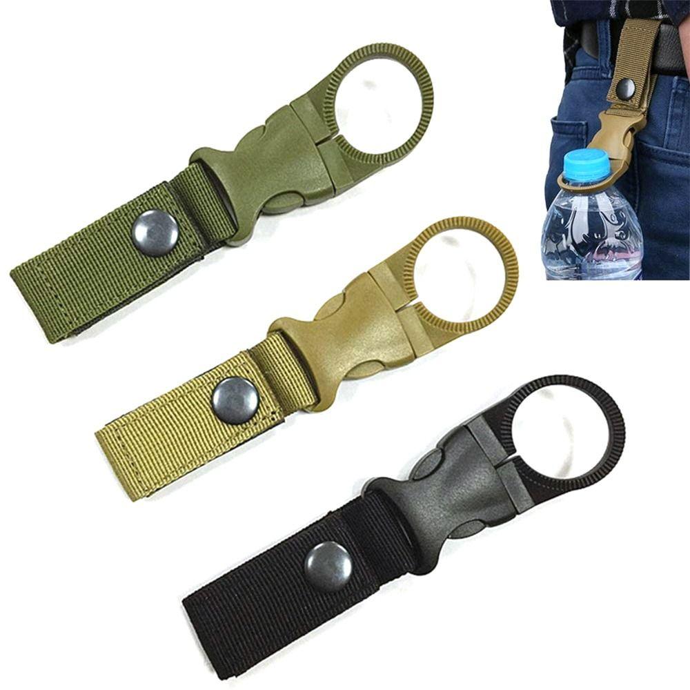 Webbing Water Bottle Buckle Holder Hanging Clasp Backpack Bottle Hanger Water Bottle Hook Outdoor