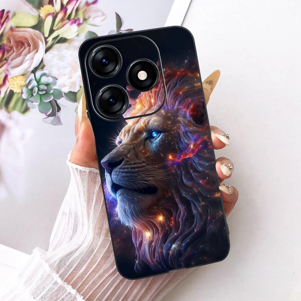 Case For Tecno Spark 10 Cover KI5q Cute Cat Fashion Butterfly Painted Casing For Techno Spark 10 Bumper