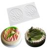 Round Wave Silicone Mold Wave Shape Cake Decoration Mould Mousse Dessert Decoration Tools Cake Tools