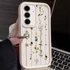 Moderne Blume Muster Weiche Handyhülle Für Samsung S25 S24 FE S23 Ultra S22 S21 Plus A55 A35 A54 A34 A15 A14 A17 A37 A57 S26 Silikon Stoßfeste Hülle