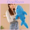 Ocean Series Shark Plush Toy Bed Pillow Cute Whale Soft Doll For Kids And Teens
