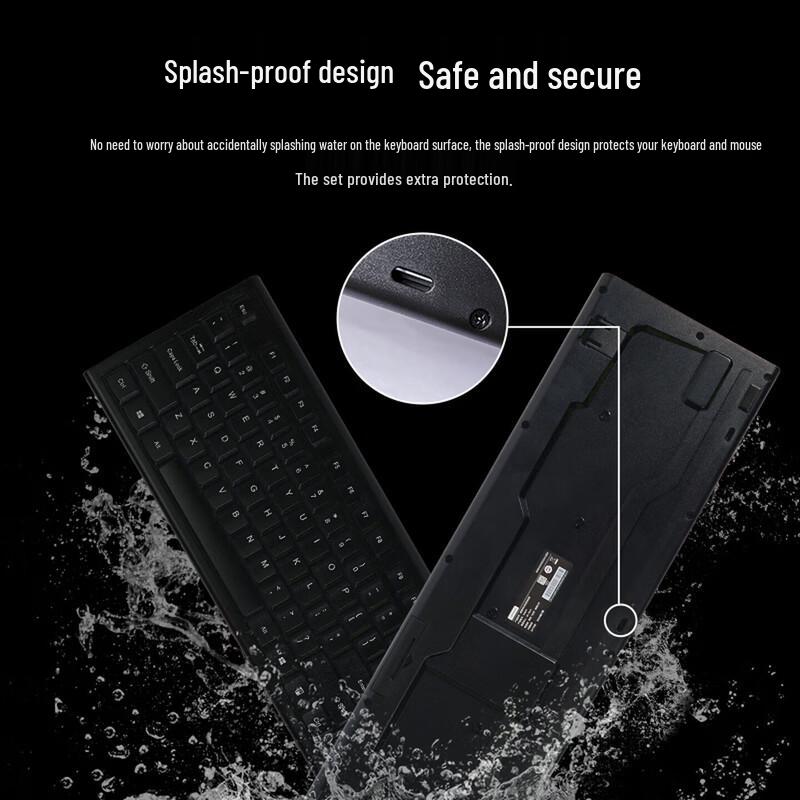 Lenovo KN200 Wireless Keyboard Mouse Set
