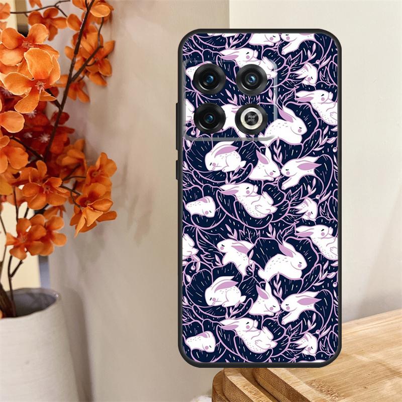 Kaninchen Hülle Für OnePlus 11 8 9 10 Pro 8T 9R 9RT 10T Hülle Für OnePlus Nord 3 2T CE 2 Lite N10 N20