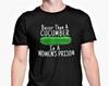 Busier Than A Cucumber In A Women's Prison T Shirt Funny Veggie Joke Novelty Birthday Christmas Gift S - XL