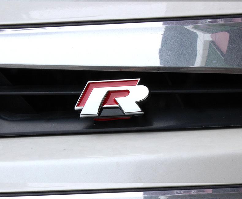 BSC1 VW 2026 Hot New 3D Metal Sport Sticker Badge Body Sticker For Volkswagen Golf R Rline Tiguan Touareg Polo GTI CC Passat r36 Scir ku2