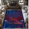 Bolton Wanderers FC Printed Crystal Velvet Rug Non‑Slip Crystal Velvet Carpet For Sofa Bedroom Indoor Home Decoration