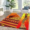 African Cultural Heritage Floor Mats for Living Room, Bedroom and Room Decoration Are Suitable for Gifts.