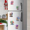 6pcs Acrylic DIY Diamond Painting Magnets Refrigerator Diamond Art Magnets Crystal Art Craft for Adults Beginners Home Decors