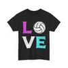 Volleyball Shirt, Love Volleyball Shirt, Volleyball Player Women Men T-shirt