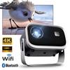 AUN A003 Mini Projetor Portátil Wifi Sync Android IOS Full HD 1080P 4k Cinema Cinema em Casa LED 3D VideoProjector Cinema
