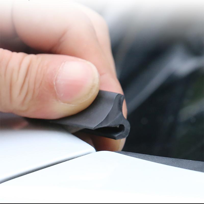 Car Rubber Hood Seal Strip Windshied Spoiler Filler Protect Edge Weatherstrip Strip Sticker Accessories For Honda Passport 2019-2023