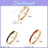 Stainless Steel Geometric Bangle For Women Fashion Jewelry Summer