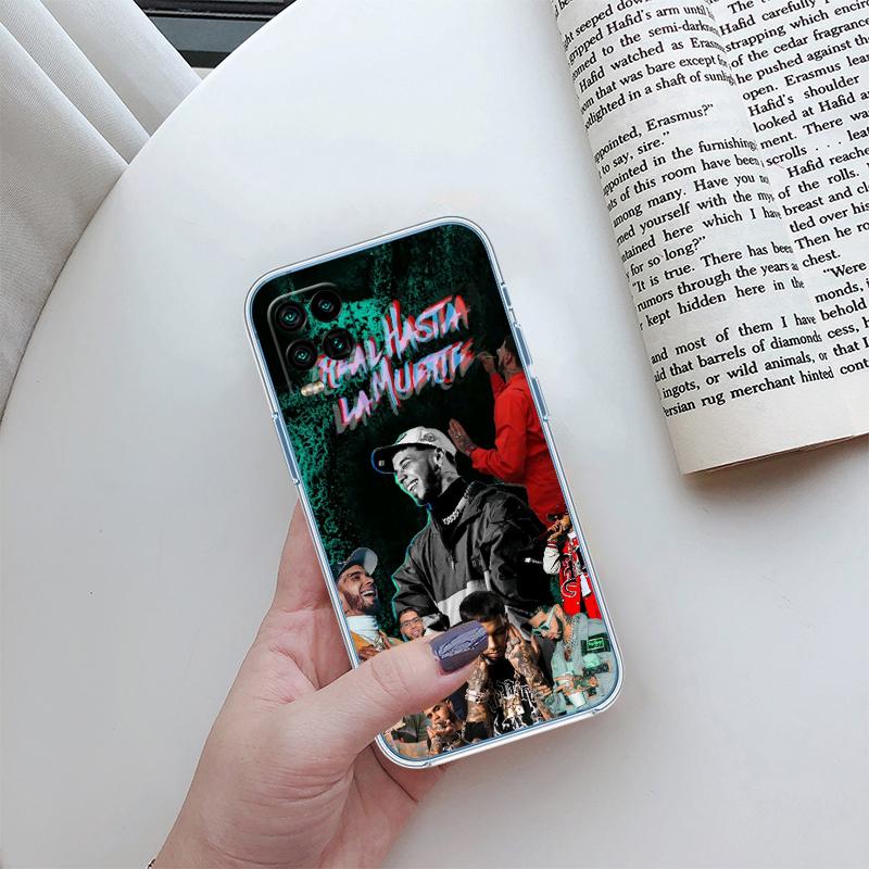 RP6 Anuel AA Transparent Phone Case for Samsung Galaxy A04 A04S A14 A23 A34 A54 M23 M33 M52 M53