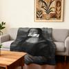 Mona Lisa Sourire Art Couverture Drôle Super Chaude Confortable Couverture Jetée Peluche Enfant Maison Canapé Chambre Cadeau