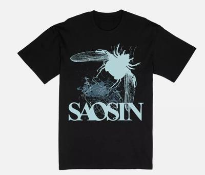 Saosin Band Maglietta Unisex in Cotone Nera Uomo Donna Top Tutte le Taglie
