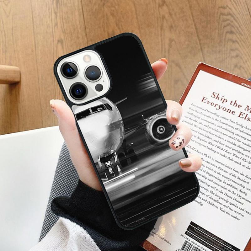 Coque de téléphone Housse d'aéroport d'avion de voyage Pour IPhone 18 17 Air 14 13 15 16 16e Pro Max Coque 12 11 Pro Max Pour Apple PLUS fundas