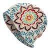 Custom Bohemia Ethnic Unisexdala Flower Pattern Bonnet Hat Knitted Hat Unisex WoUnisex Unisex Adult Warm Winter Skullies Beanies Caps