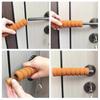 Anti-Static Spiral Door Handle Cover Non-Slip Safety Grip Enhancer for Bedrooms Bathrooms Ideal Holiday Gift for Home Protection