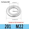 Stainless Steel Flat Washer Spacer (304/316/201) M3-M36