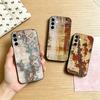 Industrial Style Rusty Phone Case For Samsung Galaxy A73,A72,A71,A70,A53,A52,A51,Others Soft Black Cover