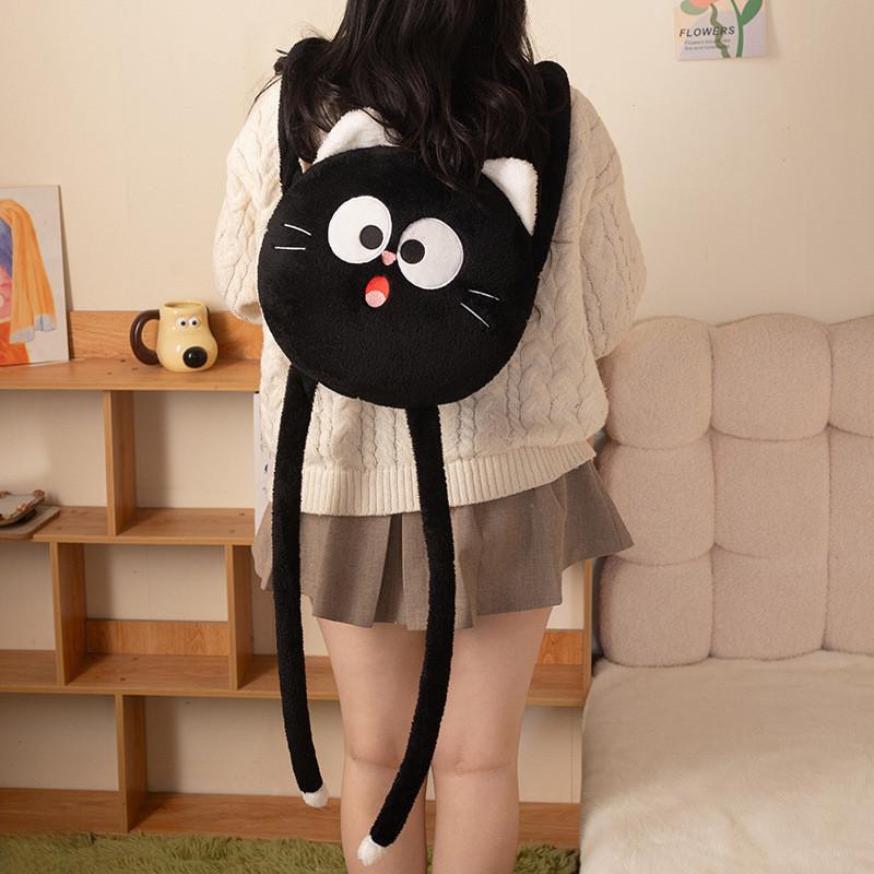 Cat Plush Toy With Long Legs Soft Pillow For Living Room Decor Girl Gift