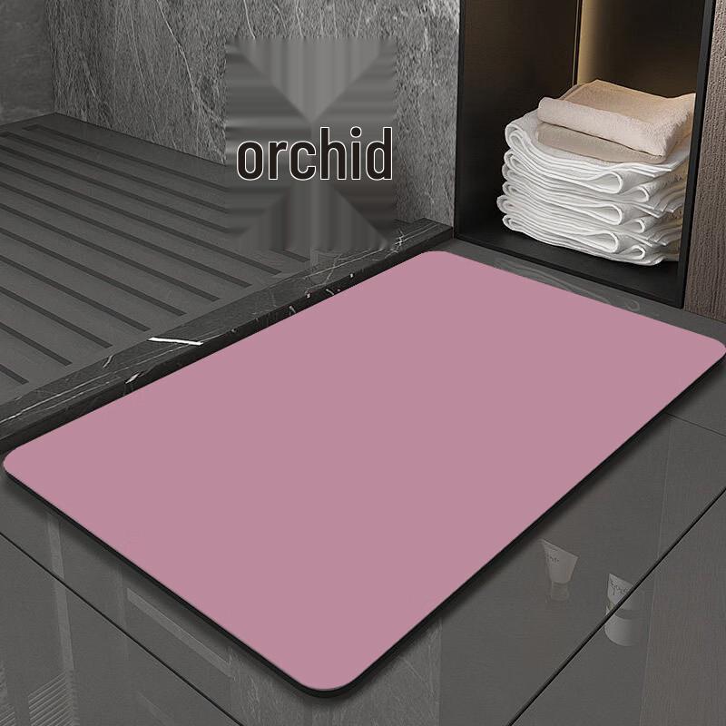 Wavy Marble Quick-Dry Bathroom Mat - Diatom Soft Absorbent Rug for Toilet, Door, and Sink