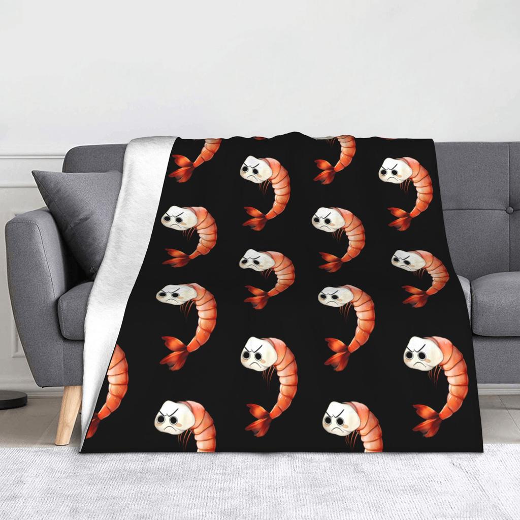 Dandys World Couverture de couette Goob Polaire Corail Peluche Cartoon Couverture légère fine pour Chambre à coucher Canapé Couvre-lit