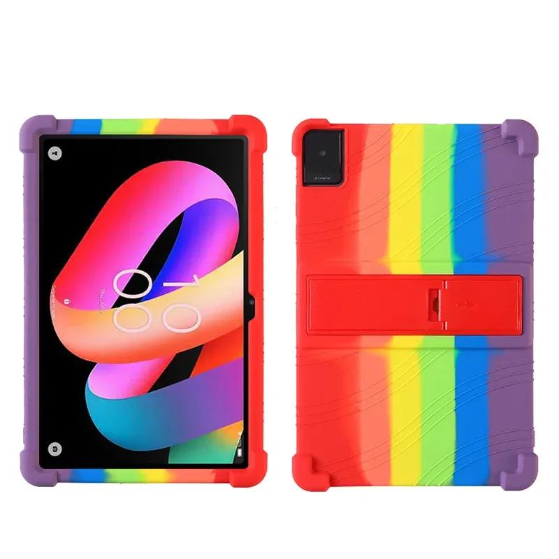 For TCL Tab 10L Gen 4 Tablet Case 10 Inches Tablet Case Shell Shockproof Silicone Tablet Cover Lightweight Kids Friendly