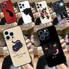 Black Cat Face Kitty For OPPO Reno 14 13 12 11 10 Pro 8T 11F 12F 13F 14F 7 8 Lite OPPO Find X8 X6 X5 X9 Pro Case