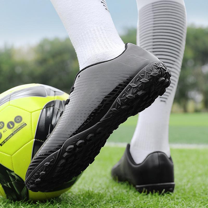 Herren Fußballschuhe Große Größe Ultraleichte Fußballschuhe Jungen Sneakers Rutschfeste AG/TF Fußballschuhe Stiefeletten Unisex