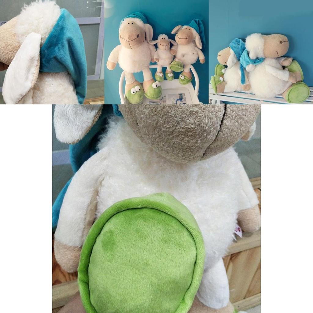Cute Plush Hooded Sheep Doll For Kids Soft And Snuggly Sleepy Sheep Toy