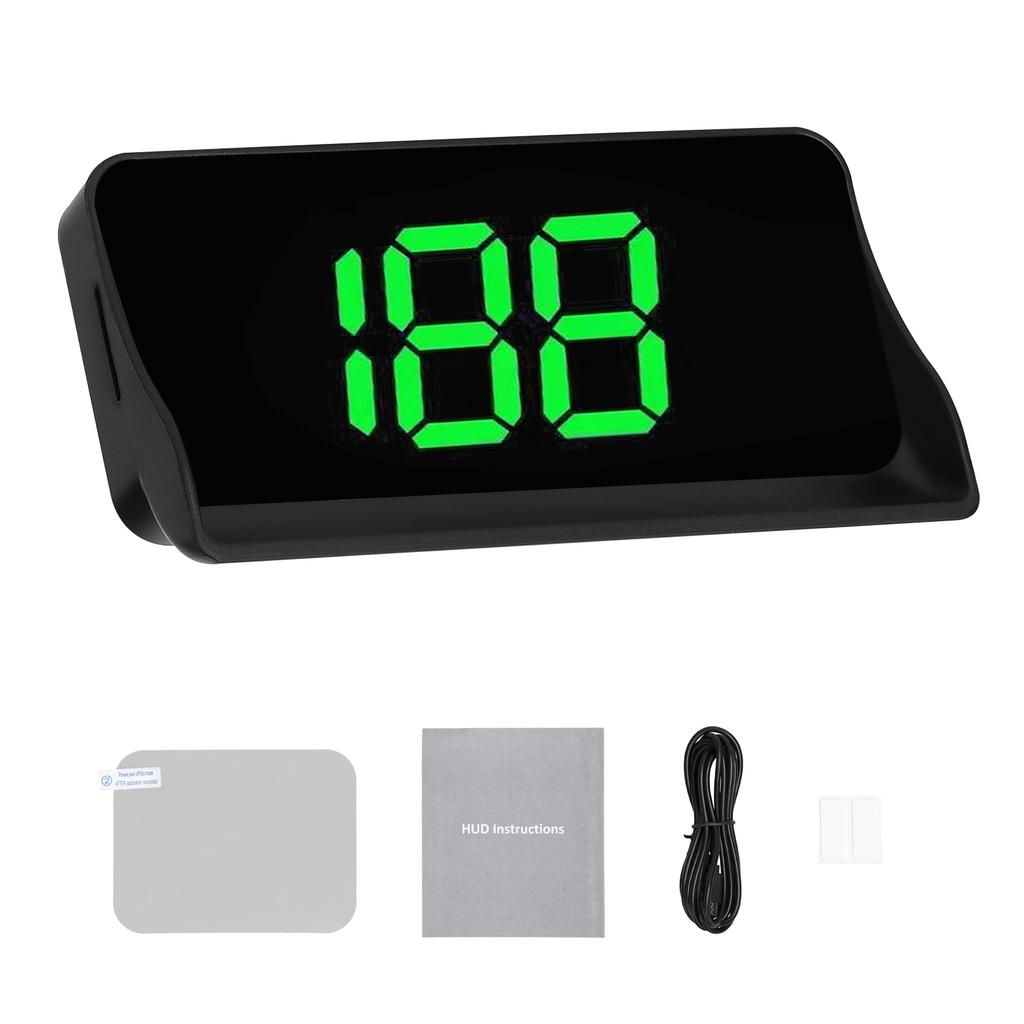 Car Headup Display Windshield Projection Heads Up Display LED Digital Speedometer with Reflective