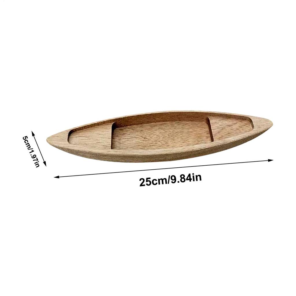 Model Boat Small Canoe Fish Tank Decorations Unfinished Wood Boat Toy Room Decor For Home Bedroom Living Room Desktop Shelf
