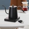 Hervidor de Agua Eléctrico Acero Inoxidable Multifunción para Cocina Exterior Restaurante negro