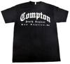COMPTON T-shirt NWA 213 South Central Los Angeles CA Tee Adult Men's Black New