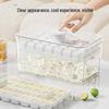 "Food Grade Plastic Ice Cube Tray with Lid for Quick Freezing"