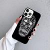 Skull Dracula Vampire Bats Horror Phone Case Cover For iPhone 17 Air 15 16 14 13 12 Pro Max 11 Pro Max Plus Coque