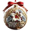 3D-Weihnachtsschmuck „Märchenplanet“, Schneekugeln, Weihnachtsbaum, Schneeflocke, Rentier, Hängedekoration für den Urlaub, Heimdekoration