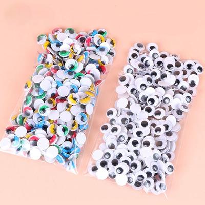 100pcs/200pcs Self-adhesive Eyes for DIY Scrapbooking Crafts Projects DIY Dolls Accessories