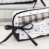 Cute Bow Pen Bag Large Capacity Multifunctional Pencil Case Storage Bag for Students