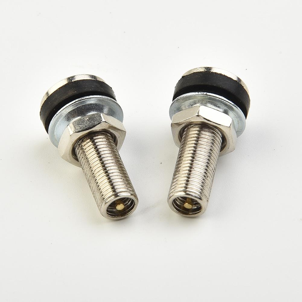 2 Pcs Tyre Valve Bike Dustcap Motorbike Motorcycle
