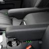 Side Seat Armrest Handle Leather Cover Trim For Land Rover Discovery 3 4 2004-2016 For Range Rover Sport 2005-13 Black-red
