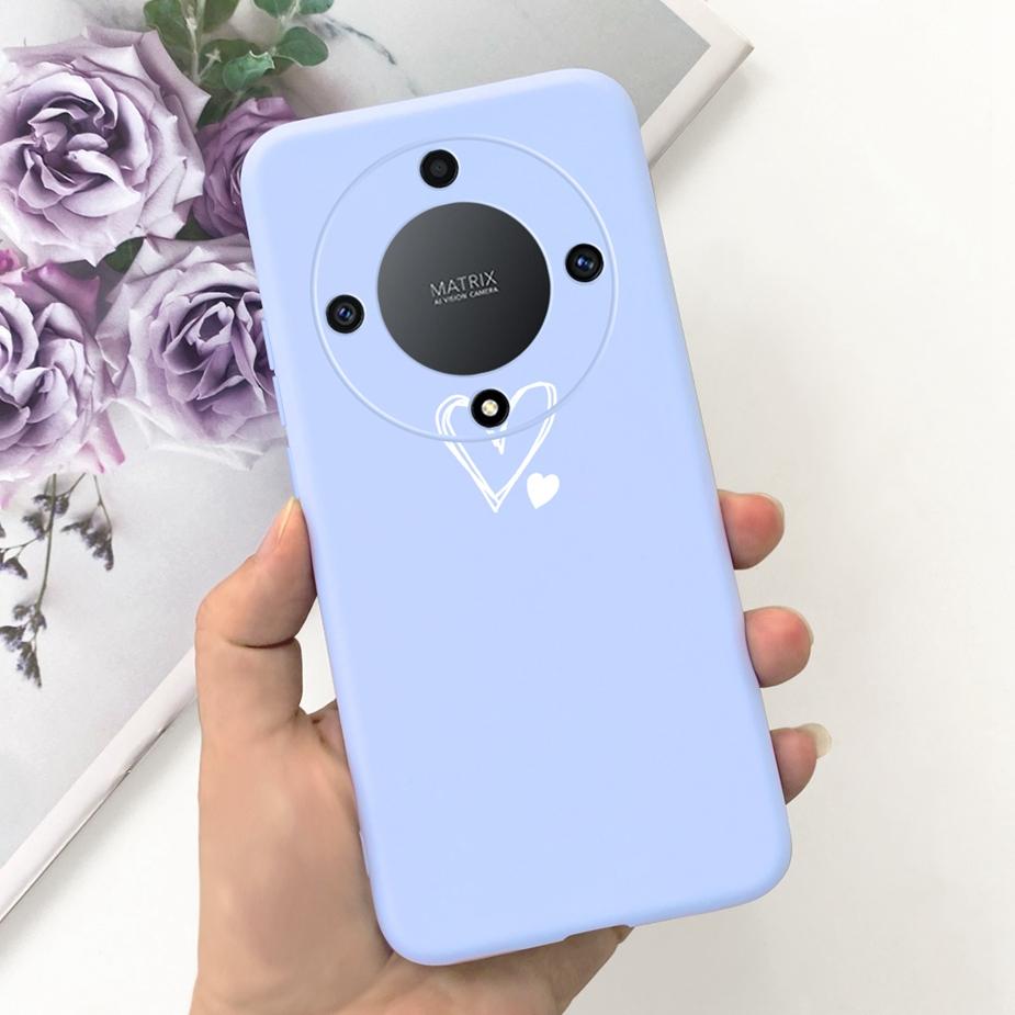 For Honor Magic6 Lite Case Honor X9b Pretty Girls Sunflower Cover Soft Silicone Phone Case For Honor Magic6 Lite HonorX9b Bumper