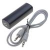 Ground Looping Noise Isolator 3.5mm Noise Filter for Car Sound and Home Stereo System Enhancing Sound Quality Black