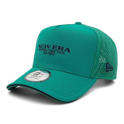 New Era 9FORTYA-FRAME DIAMONDERA Golf Mesh Cap In Northwest Green, Free Size GF, 940AF, D ERA SW VISOR NWGRN, 14391369, NER36G1370