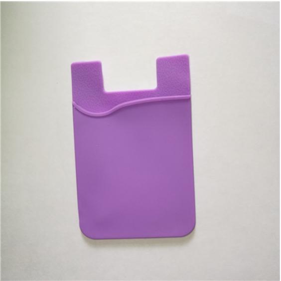 Fashion Women Men Cell Phone Card Holder Sticker Portable Bus Card Business Credit ID Card Holder Case Pocket On 3M Adhesive