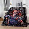 3D Cult of Chucky Printed Blanket Picnic Blanket Warm Blankets Outdoor Blanket Home Bed Linings Blankets for Beds Birthday Gift