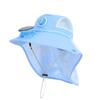 Snow Queen Elsa Kids Hat Summer Sun Protection Wide Brim Fan Cap For Girls And Boys